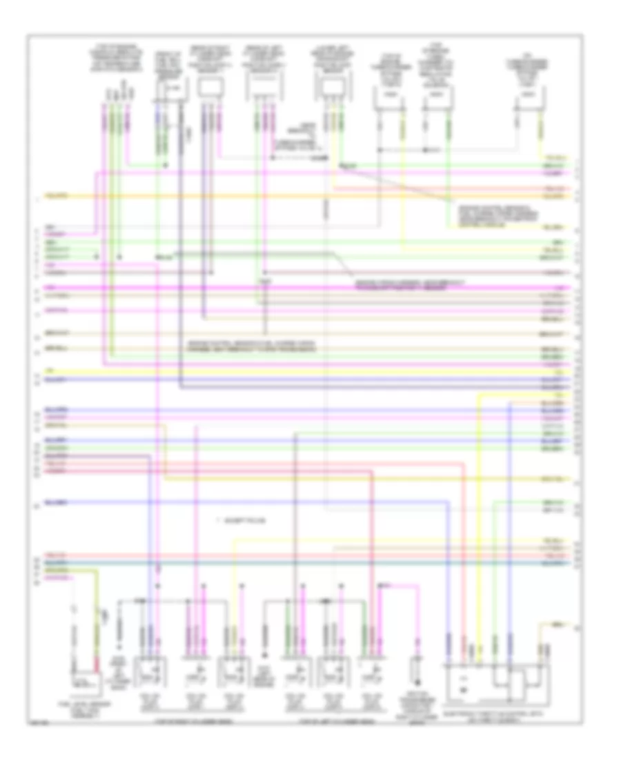 3.5L Twin Turbo, Engine Performance Wiring Diagram (5 of 6) for Ford Taurus Police Interceptor 2013