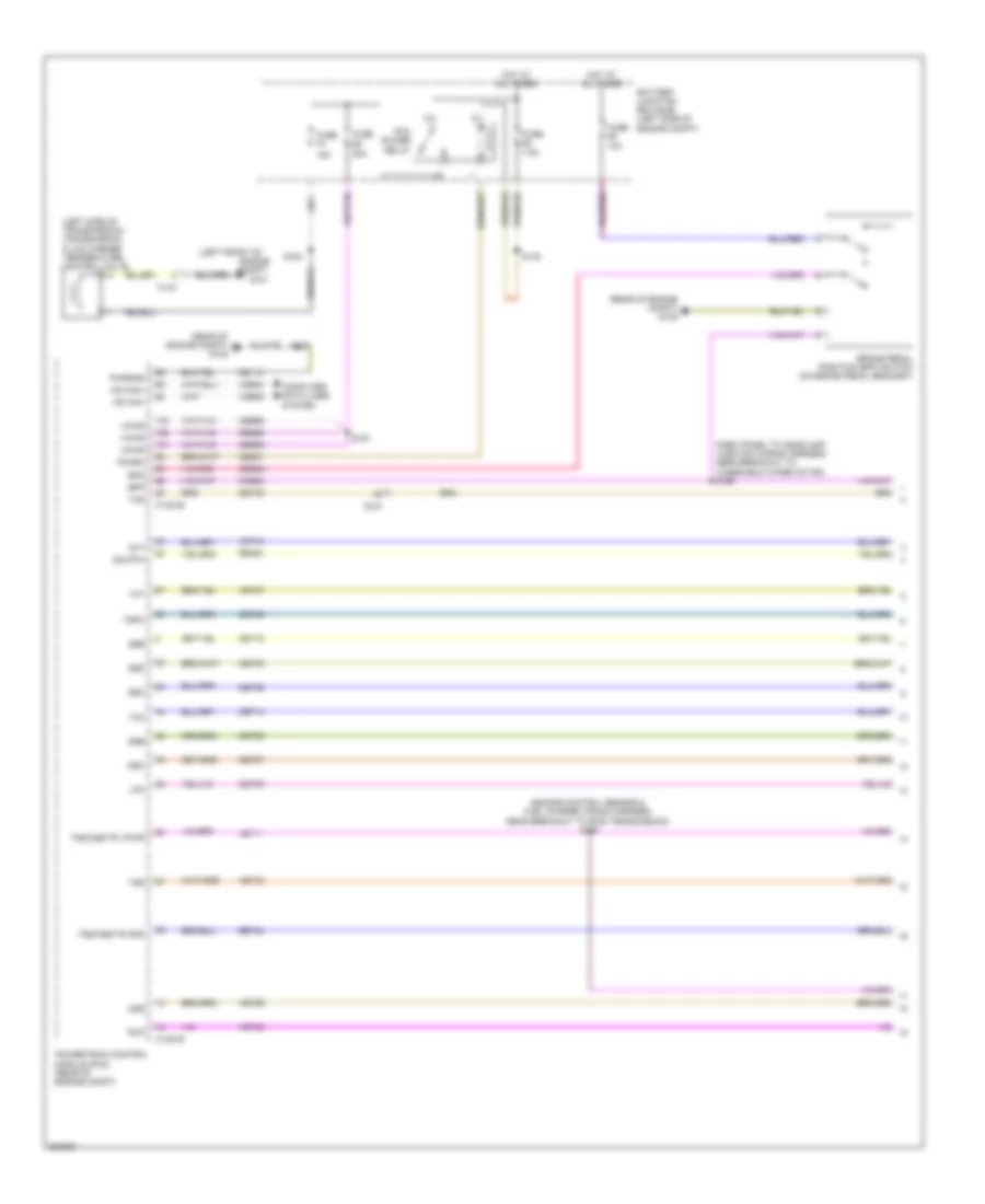2 0L Turbo A T Wiring Diagram 1 of 2 for Ford Taurus Police Interceptor 2013