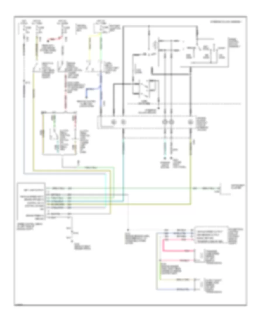 Cruise Control Wiring Diagram for Ford Pickup F150 2000