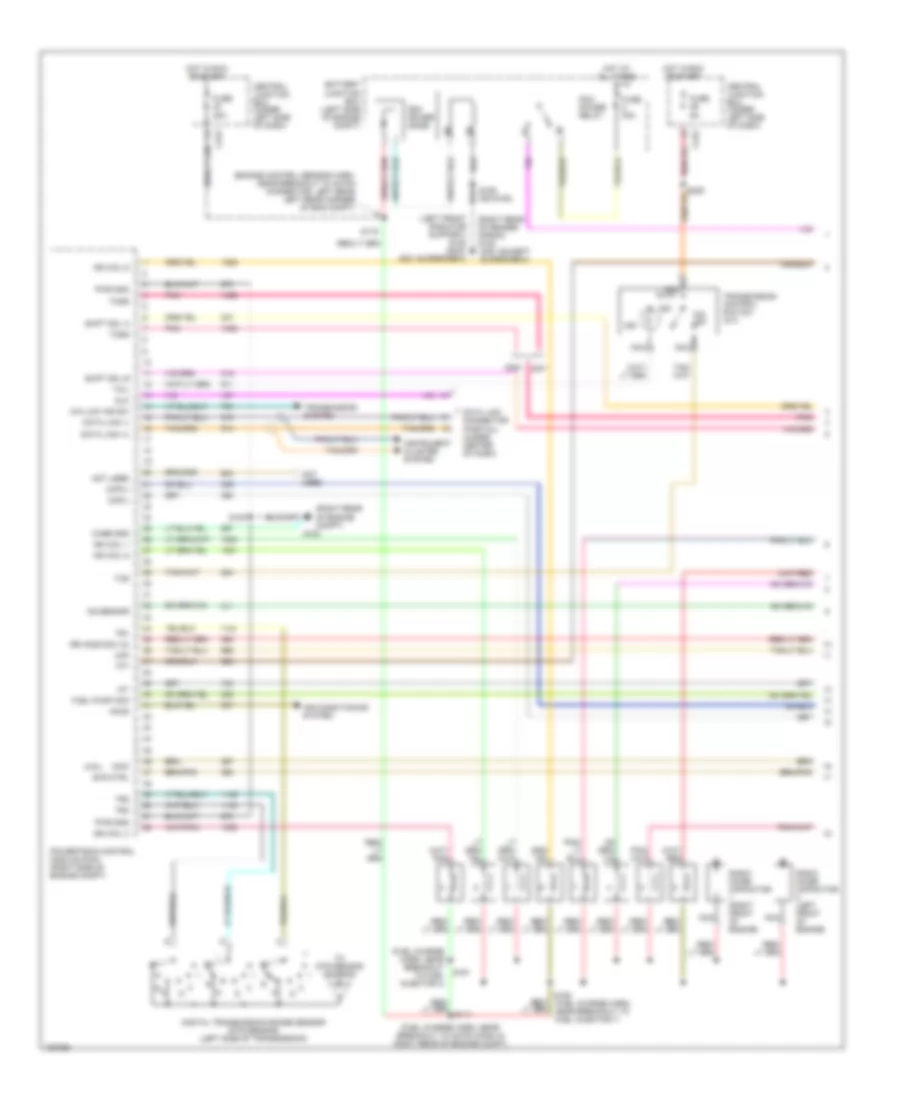 4.6L, Engine Performance Wiring Diagrams (1 of 4) for Ford Pickup F150 2000
