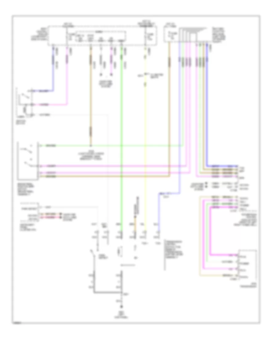 Shift Interlock Wiring Diagram for Ford C Max SE 2013