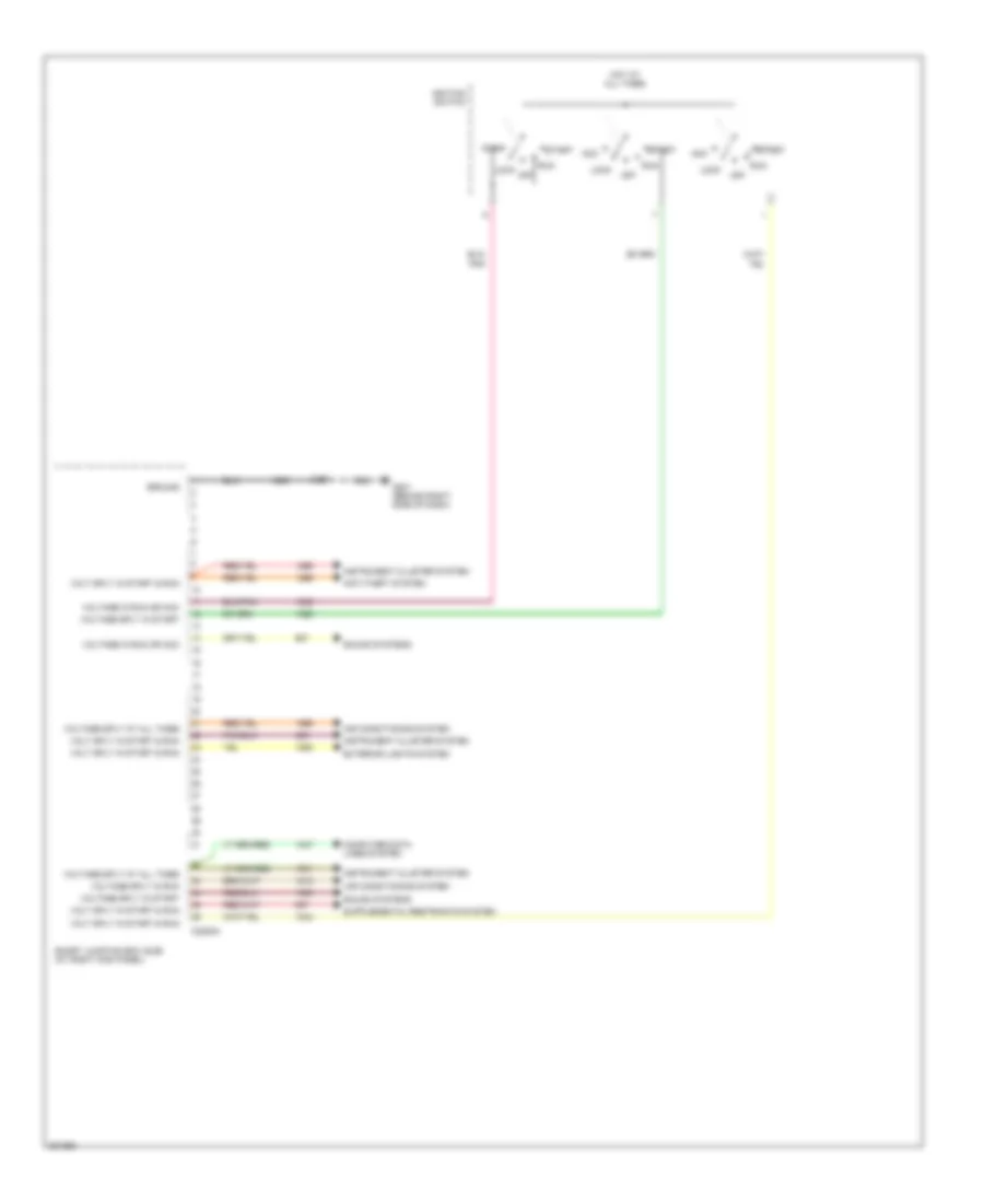 Body Control Modules Wiring Diagram 1 of 4 for Ford Mustang GT 2006