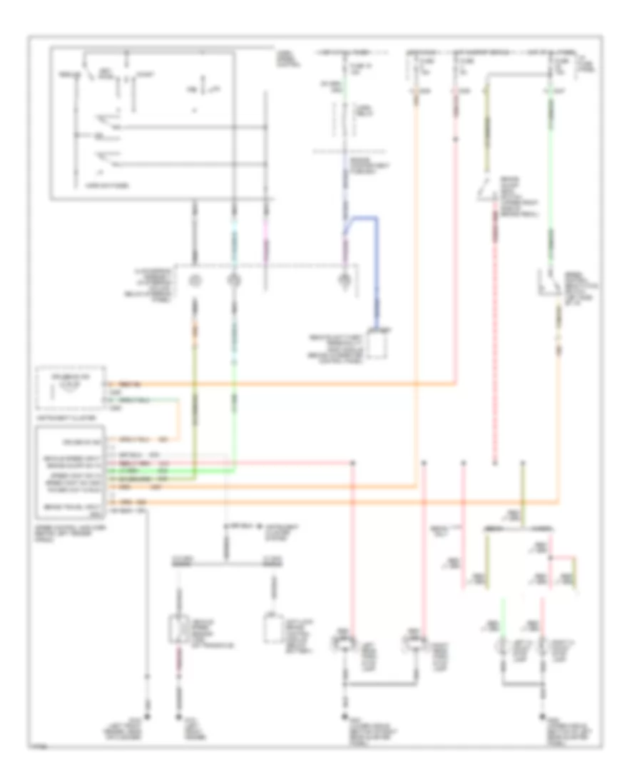 Cruise Control Wiring Diagram for Ford Taurus LX 1996