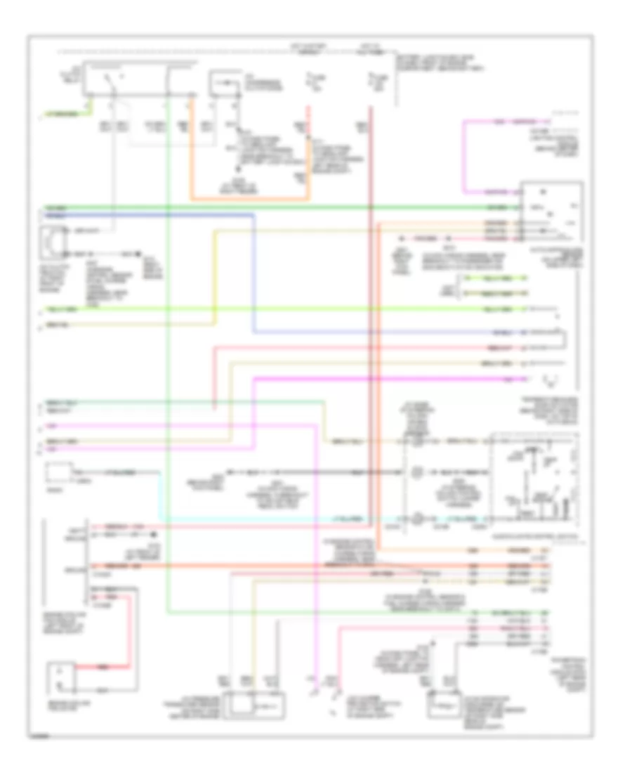 Automatic A C Wiring Diagram 2 of 2 for Ford Crown Victoria 2005