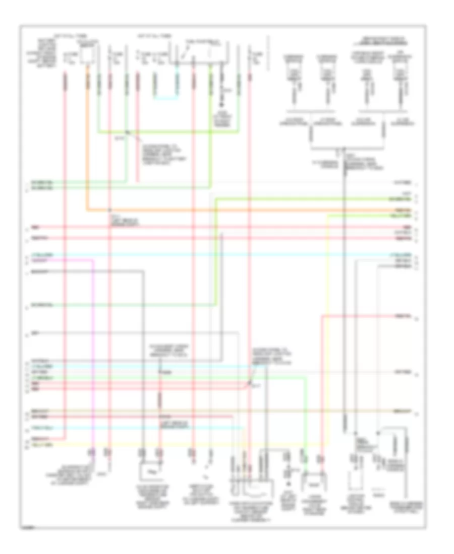 Engine Performance Wiring Diagram 2 of 5 for Ford Crown Victoria 2005