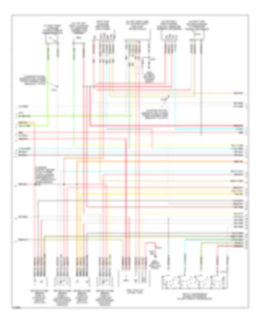 Engine Performance Wiring Diagram (3 of 5) for Ford Crown Victoria 2005