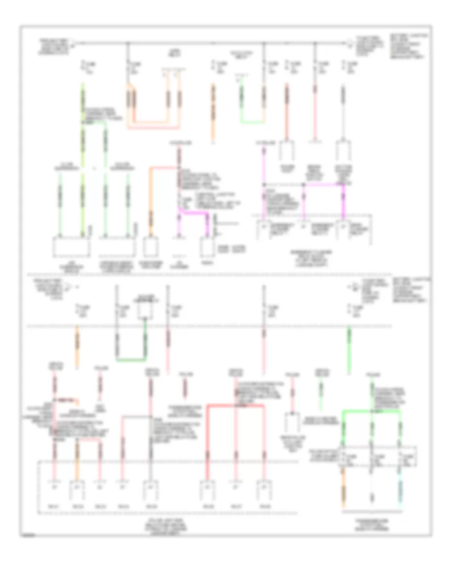 Power Distribution Wiring Diagram 3 of 5 for Ford Crown Victoria 2005