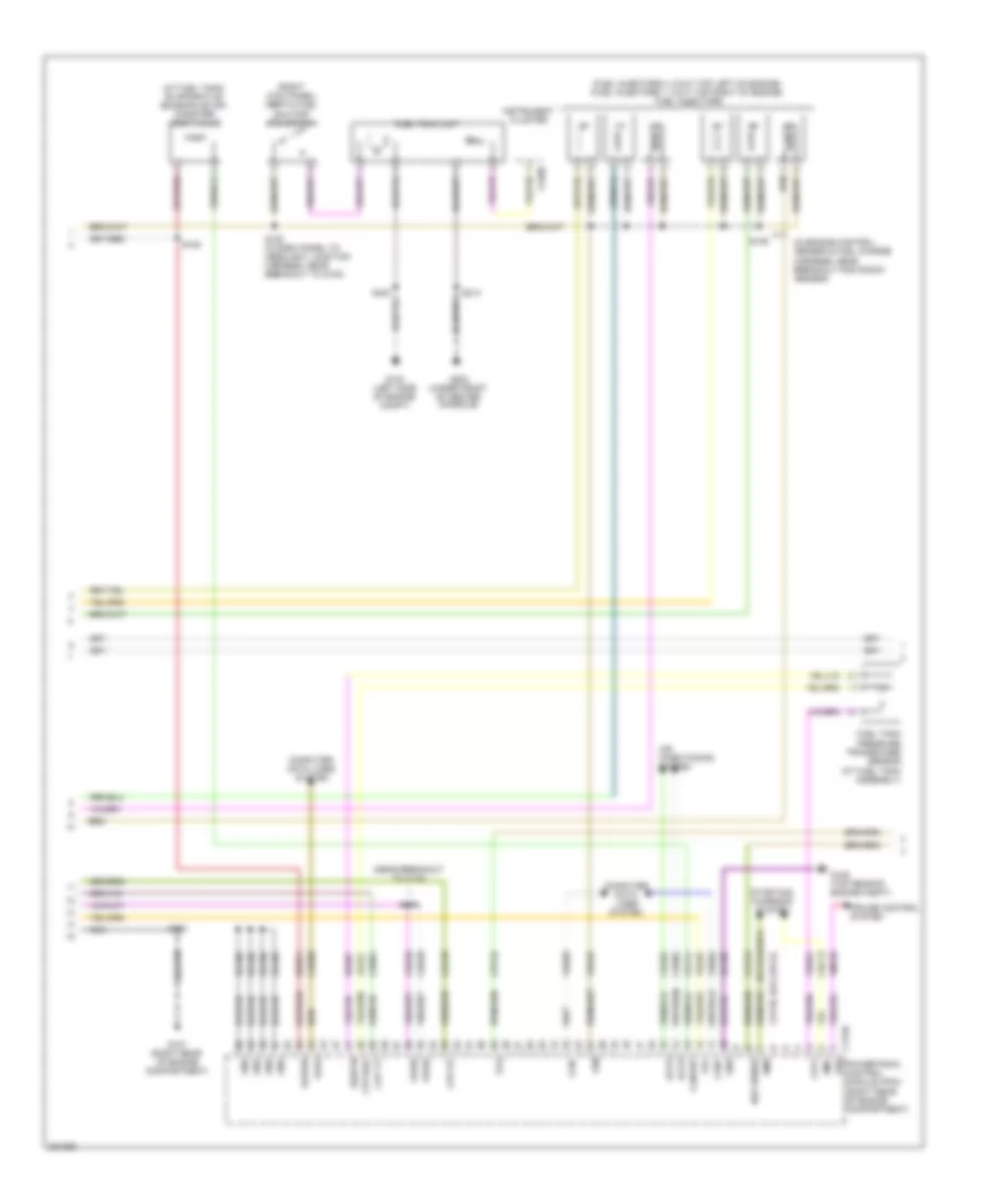3.0L, Engine Performance Wiring Diagram (3 of 4) for Ford Ranger 2008