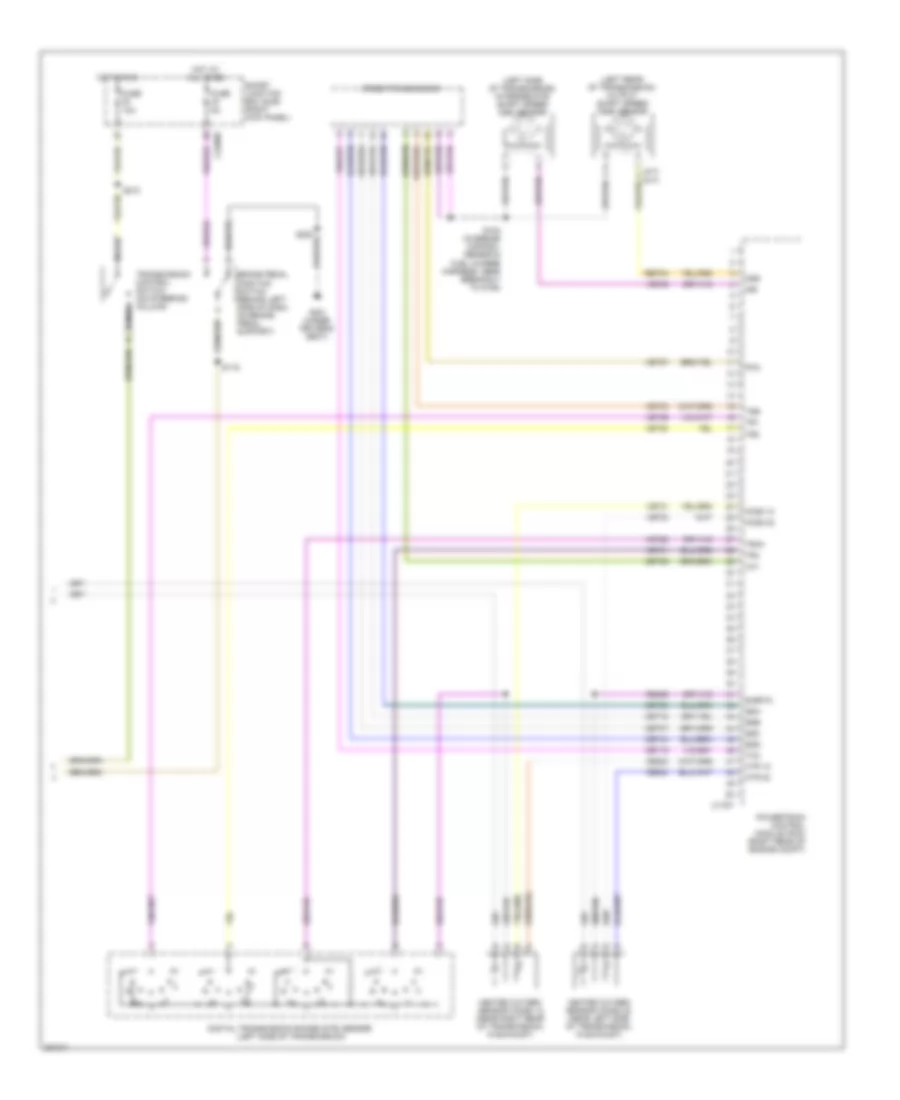 4.0L, Engine Performance Wiring Diagram (4 of 4) for Ford Ranger 2008