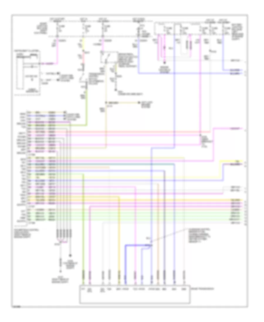 2 3L A T Wiring Diagram 1 of 2 for Ford Ranger 2008