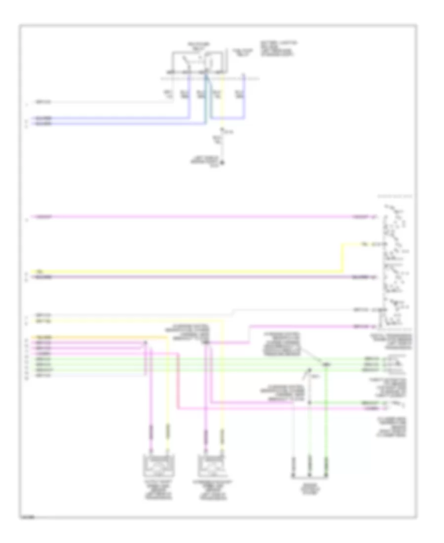 2.3L, AT Wiring Diagram (2 of 2) for Ford Ranger 2008