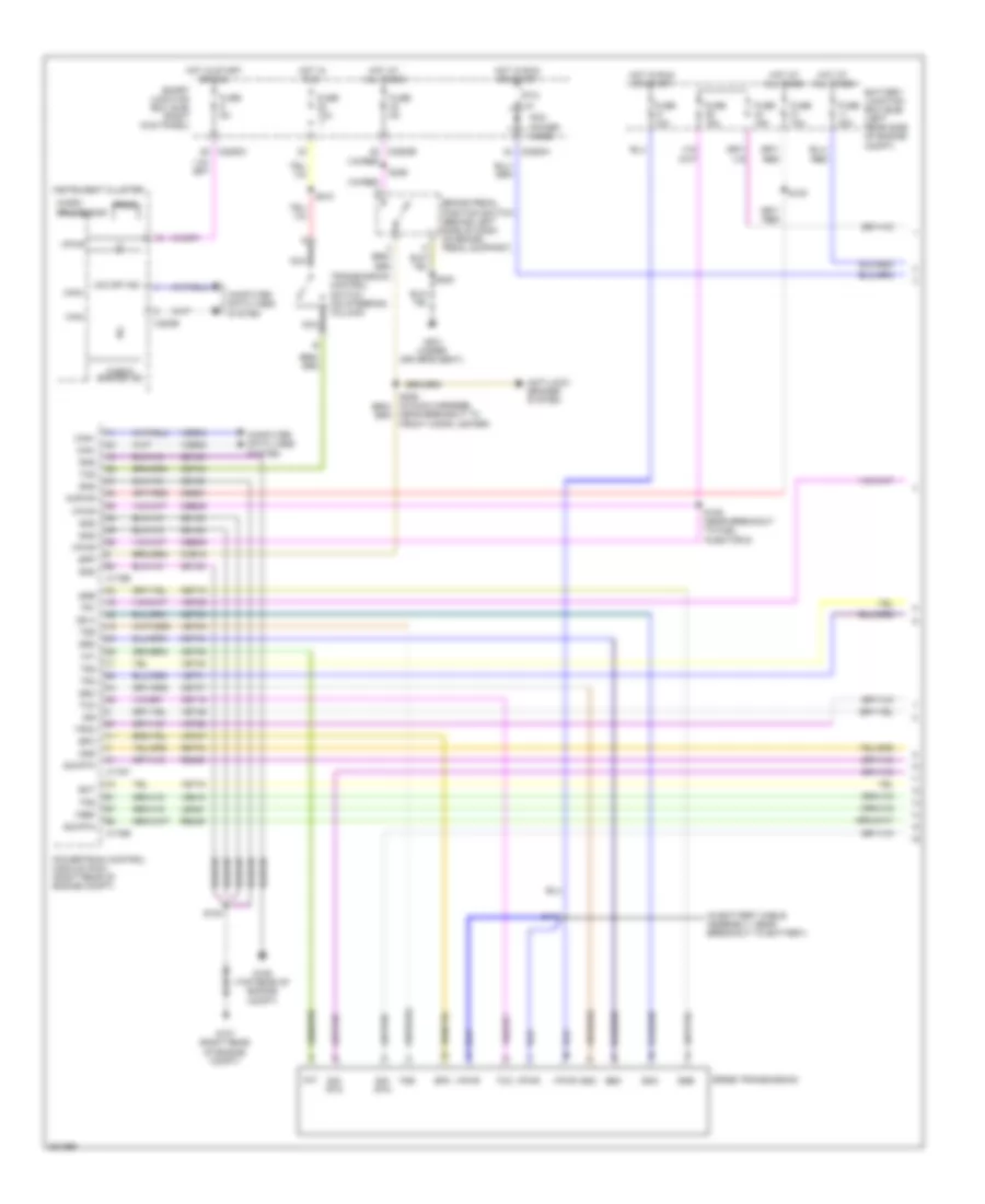 4 0L A T Wiring Diagram 1 of 2 for Ford Ranger 2008
