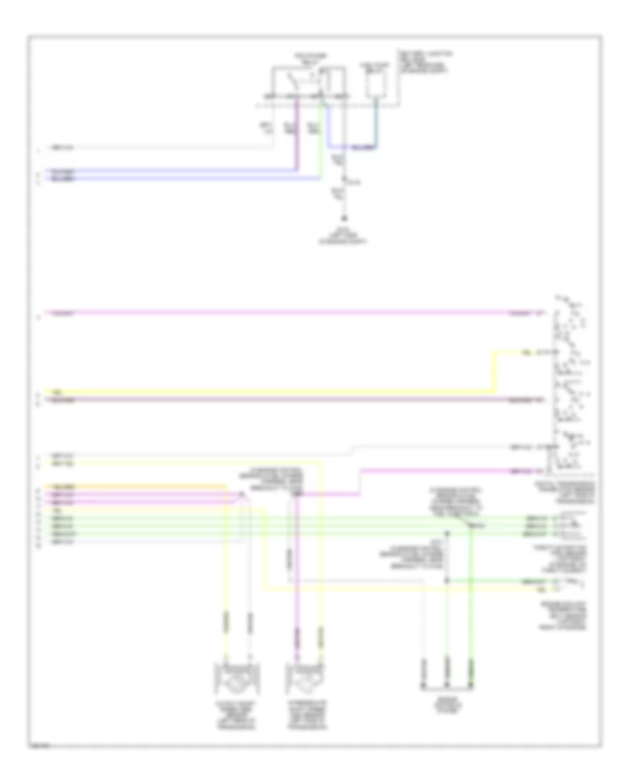 4.0L, AT Wiring Diagram (2 of 2) for Ford Ranger 2008