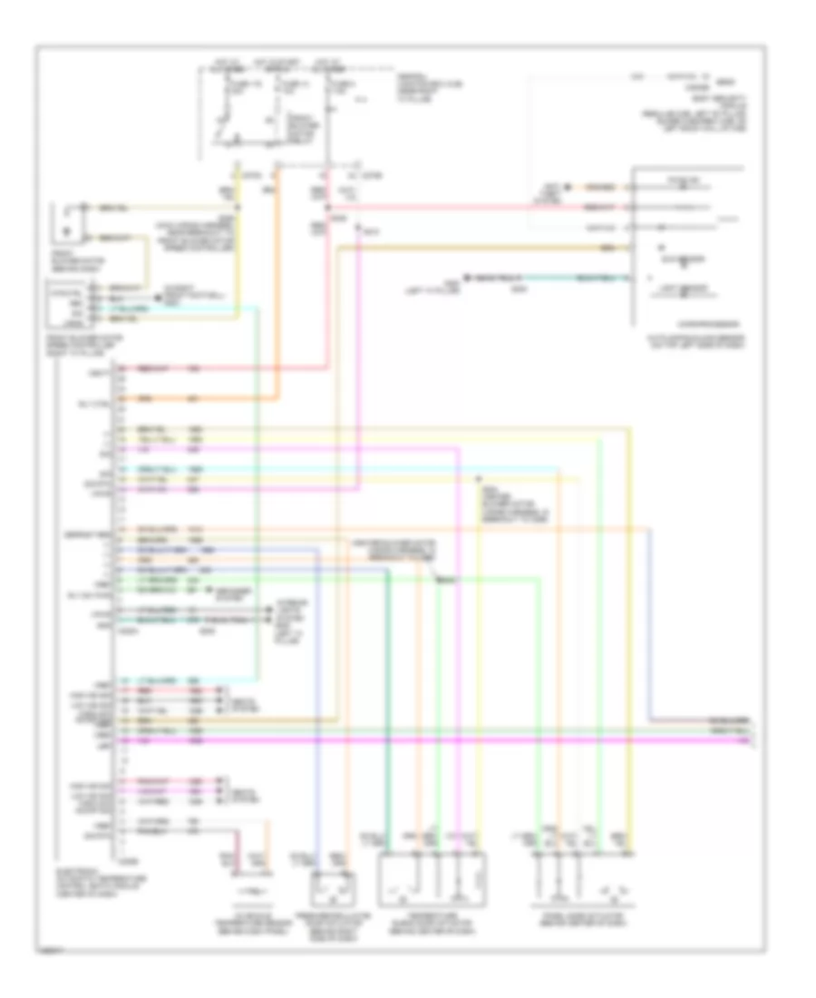 Automatic A C Wiring Diagram 1 of 2 for Ford Pickup F150 2006