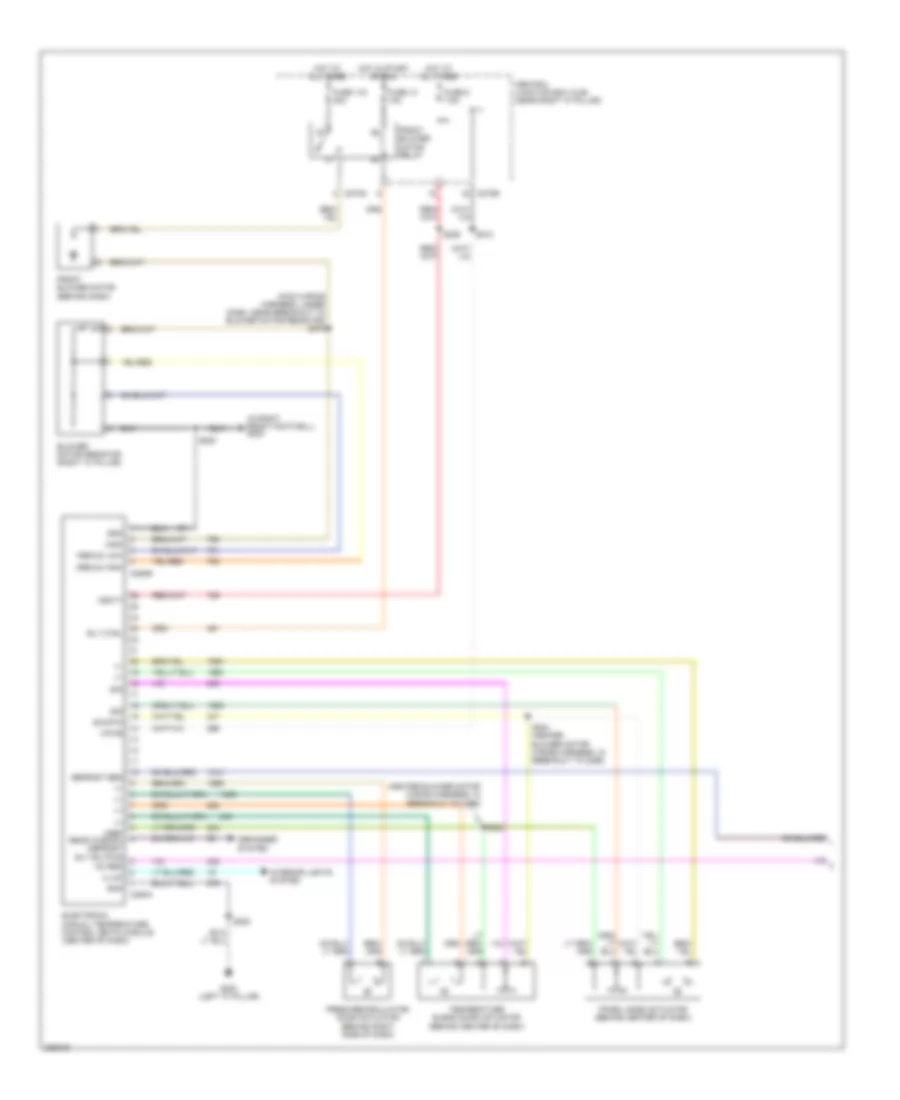 Manual A C Wiring Diagram 1 of 2 for Ford Pickup F150 2006