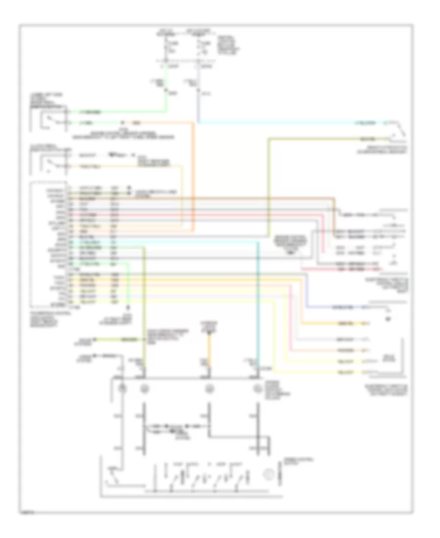 4 2L Cruise Control Wiring Diagram for Ford Pickup F150 2006