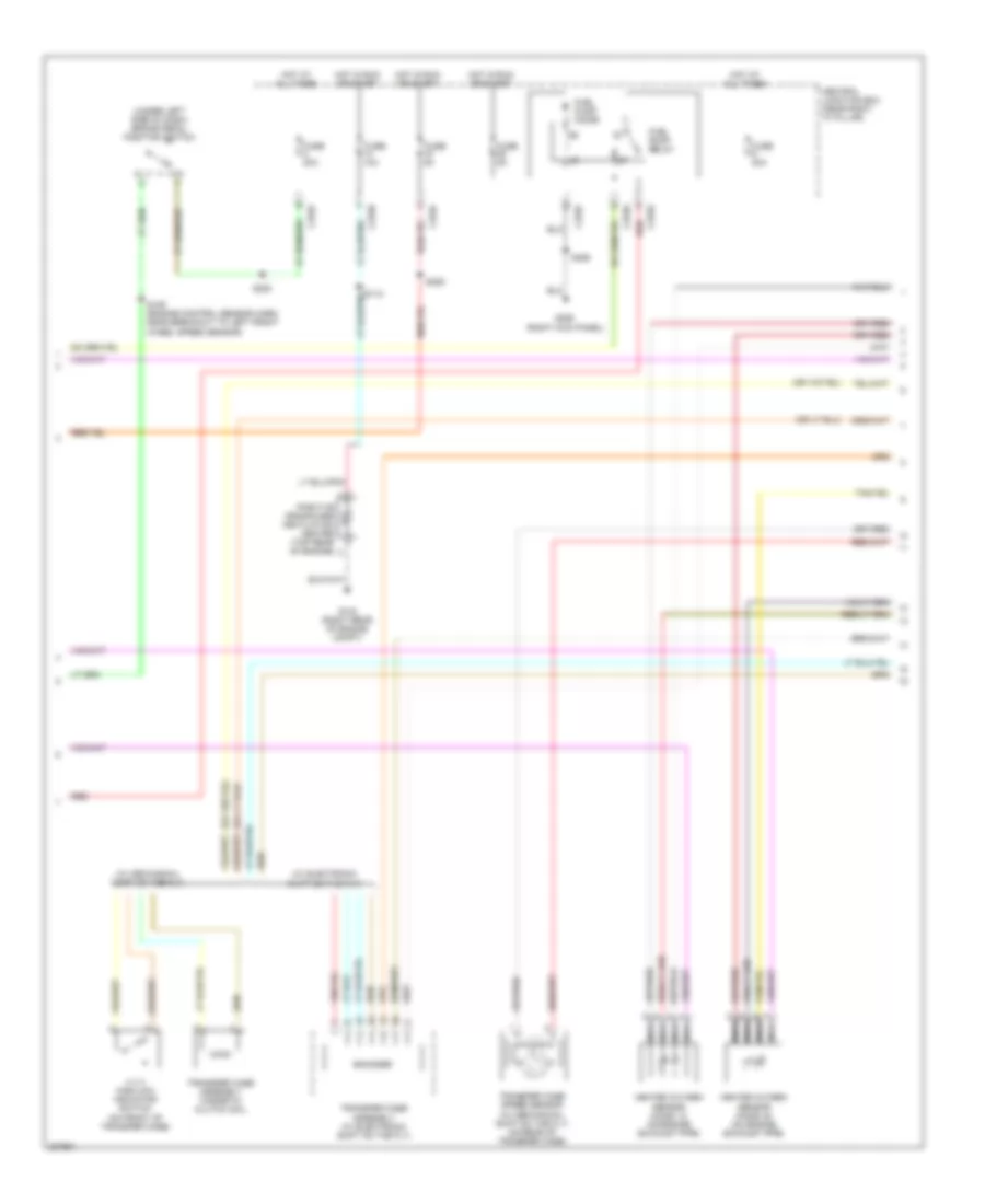 5.4L Flex Fuel, Engine Performance Wiring Diagram (5 of 6) for Ford Pickup F150 2006