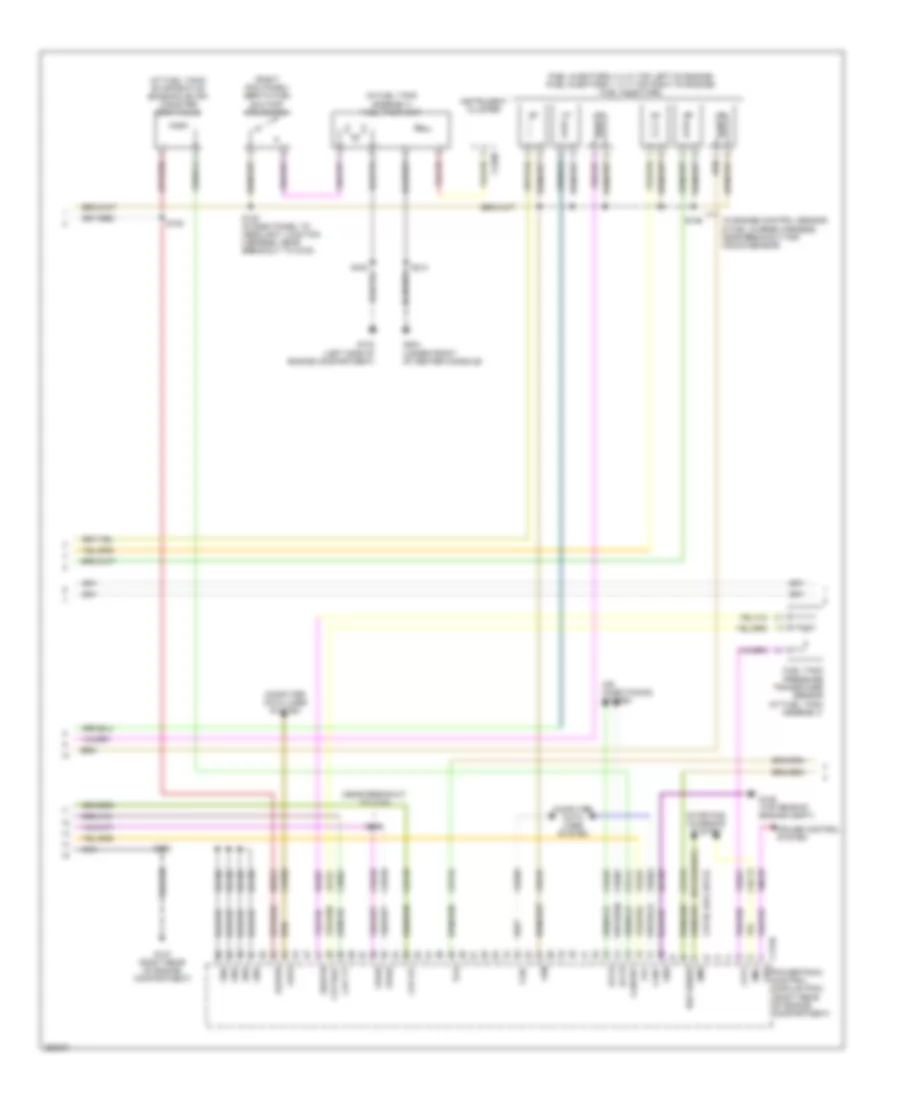 3.0L, Engine Performance Wiring Diagram (3 of 4) for Ford Ranger 2007