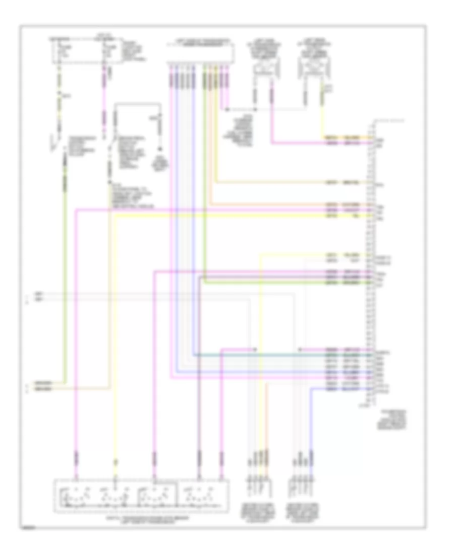 4.0L, Engine Performance Wiring Diagram (4 of 4) for Ford Ranger 2007