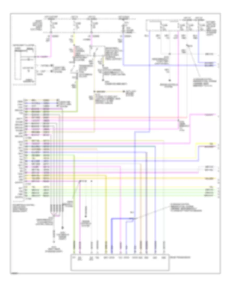 3 0L A T Wiring Diagram 1 of 2 for Ford Ranger 2007