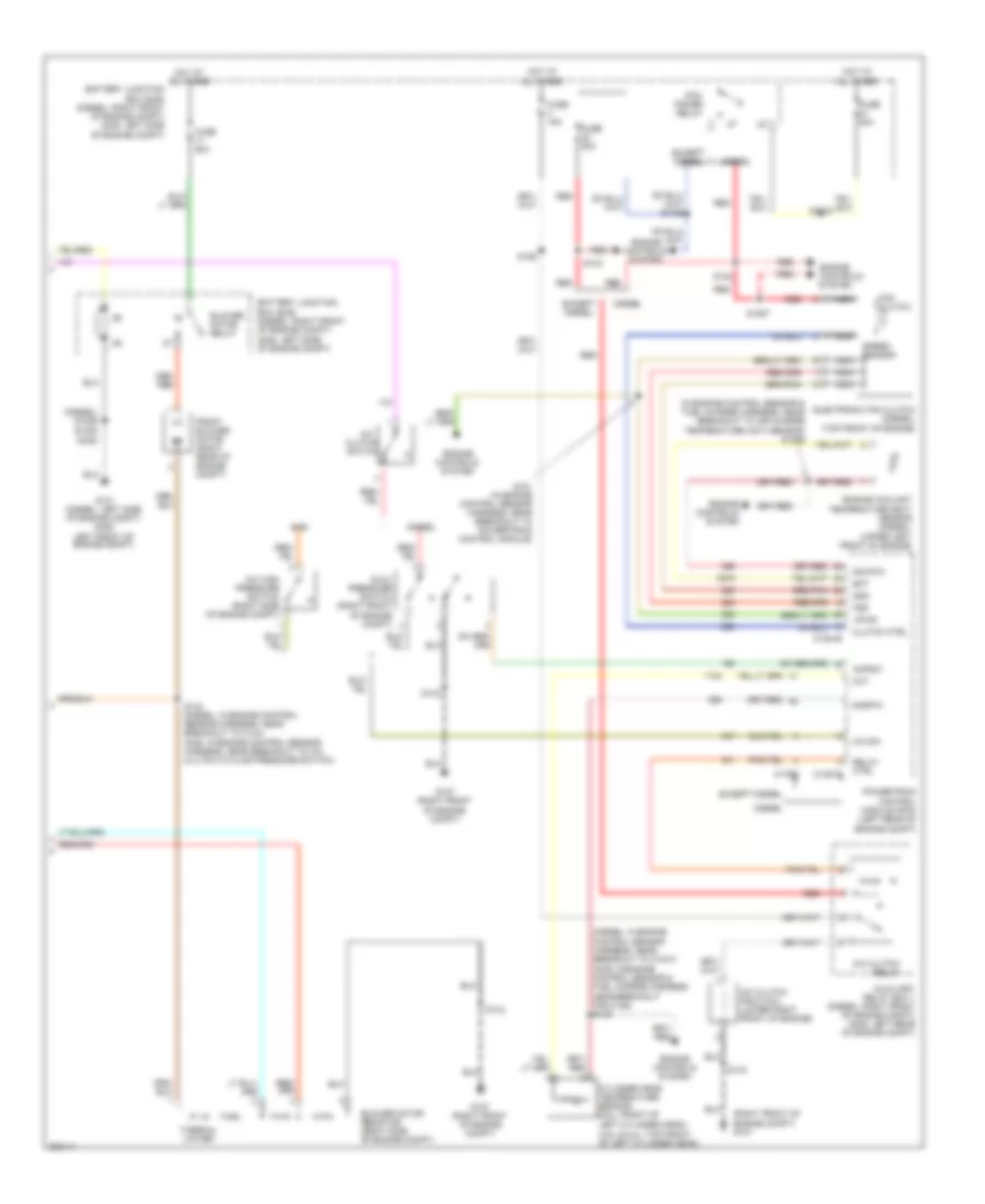 Manual AC Wiring Diagram, without Stripped Chassis (2 of 2) for Ford RV Cutaway E350 Super Duty 2008