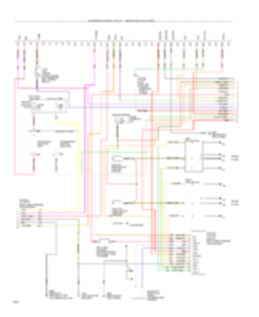 4.6L, Engine Performance Wiring Diagrams (1 of 5) for Ford Thunderbird LX 1994
