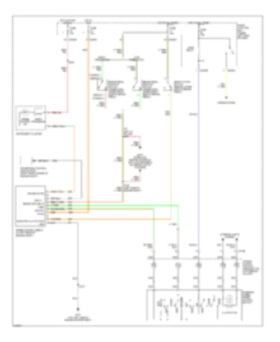 Cruise Control Wiring Diagram for Ford Taurus SE 2005
