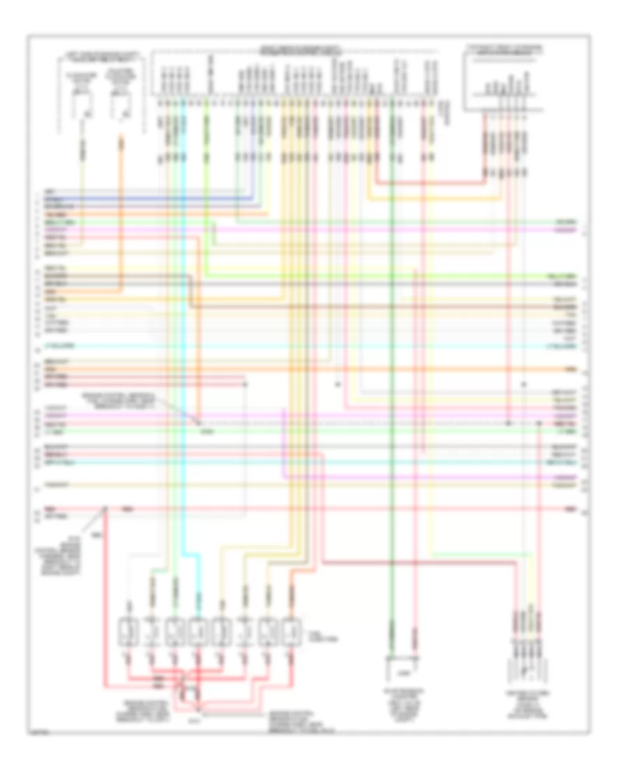 4.6L, Engine Performance Wiring Diagram (3 of 6) for Ford Pickup F250 Super Duty 2006