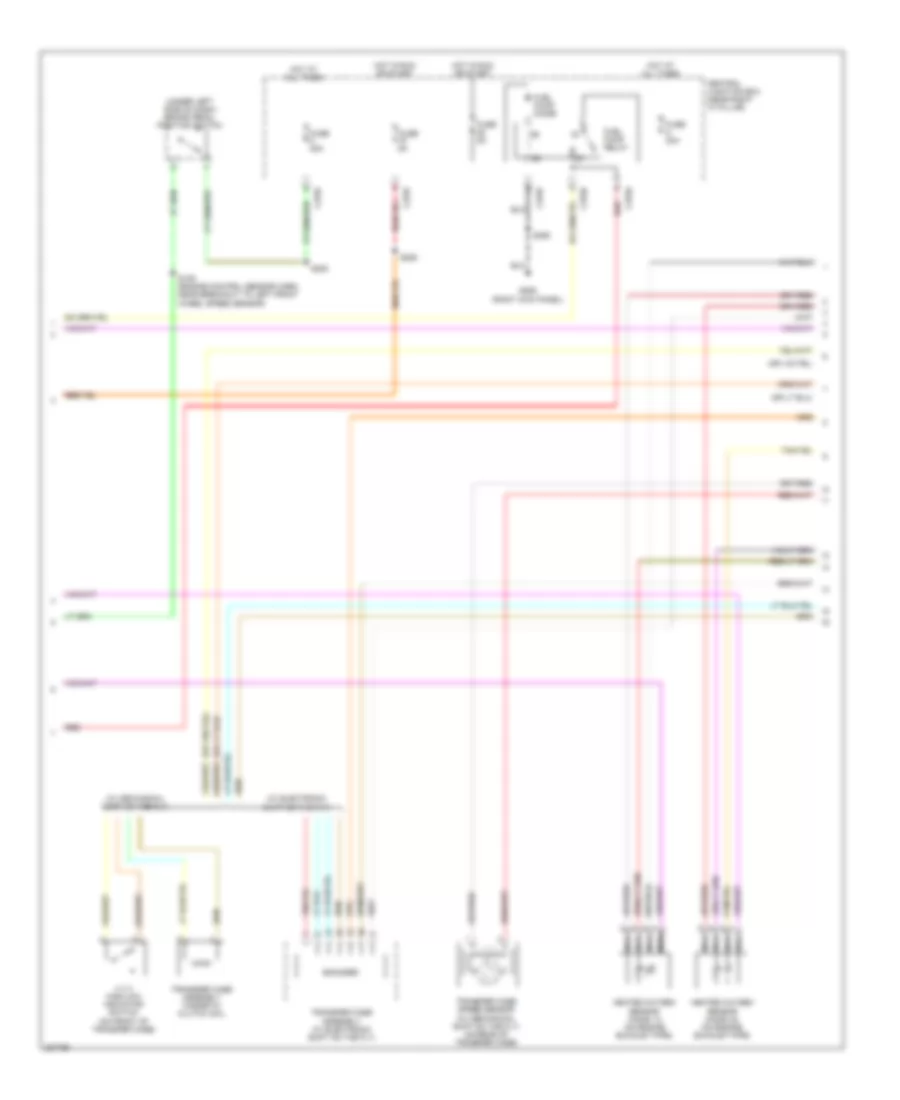 4.6L, Engine Performance Wiring Diagram (5 of 6) for Ford Pickup F250 Super Duty 2006