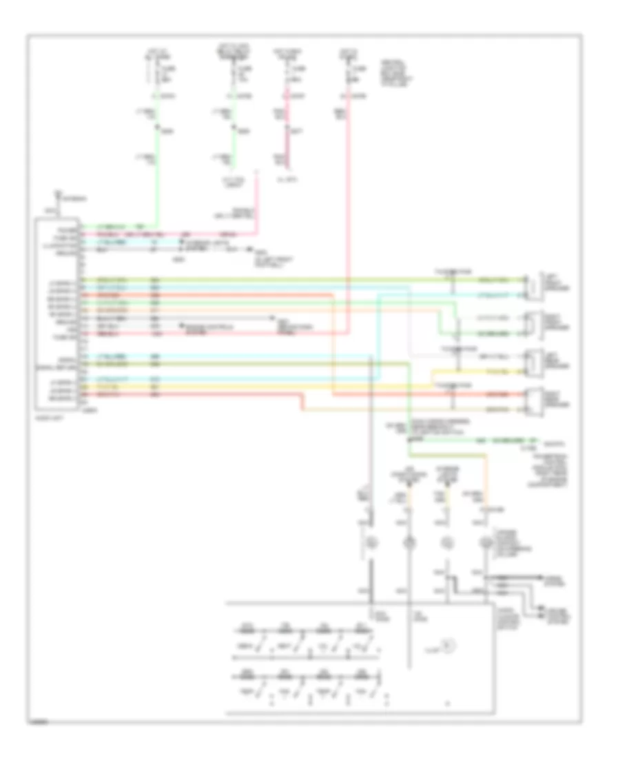 Base Radio Wiring Diagram for Ford Pickup F250 Super Duty 2006