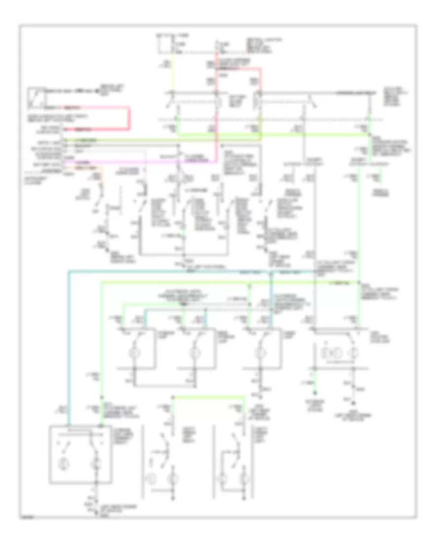 Courtesy Lamps Wiring Diagram without Stripped Chassis for Ford RV Cutaway E350 Super Duty 2007