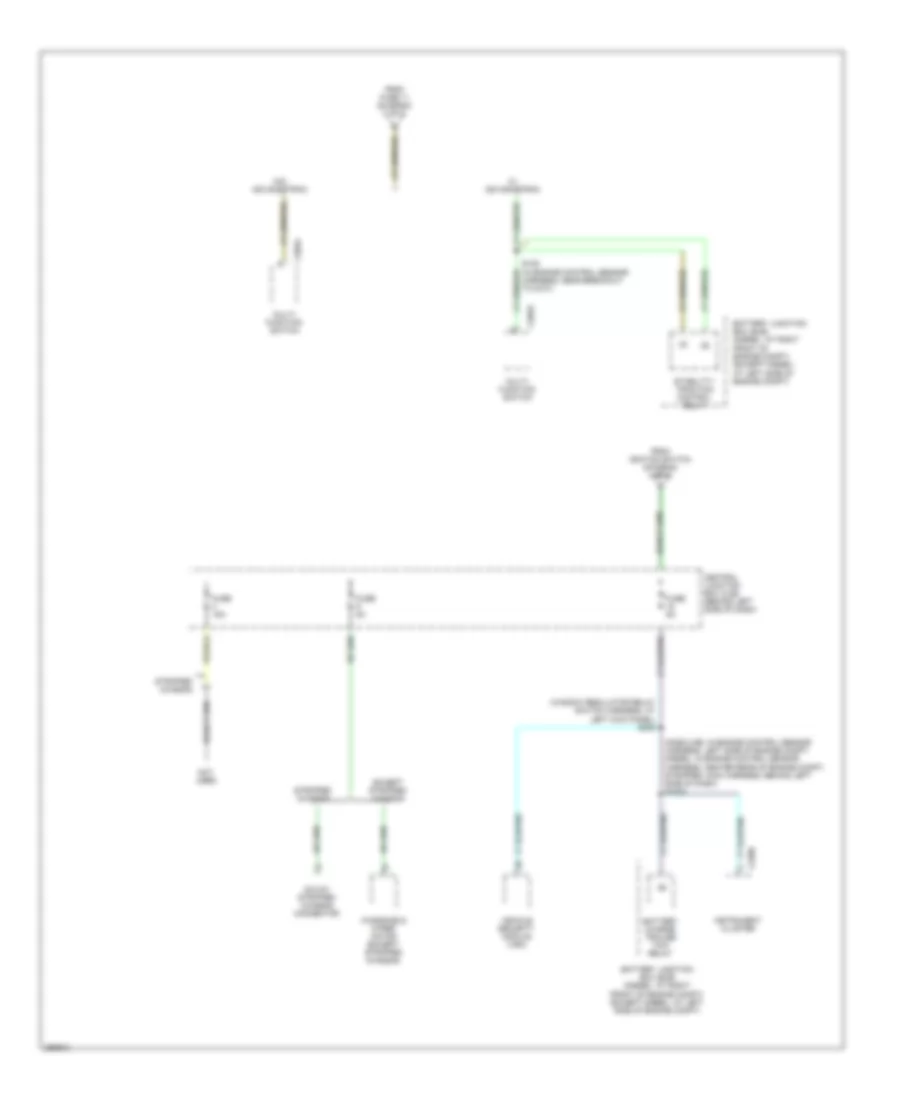 Power Distribution Wiring Diagram (6 of 6) for Ford RV Cutaway E350 Super Duty 2007