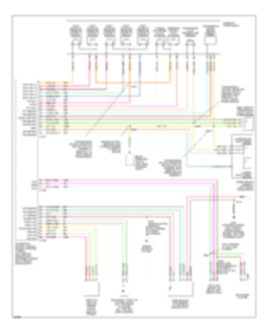 6.8L, AT Wiring Diagram (1 of 2) for Ford RV Cutaway E350 Super Duty 2007