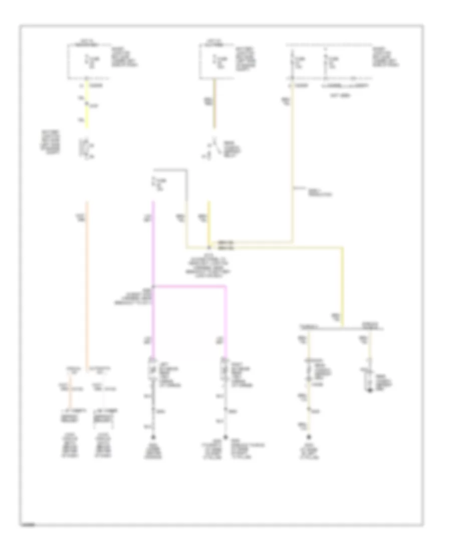 Defoggers Wiring Diagram for Ford Taurus Limited 2008