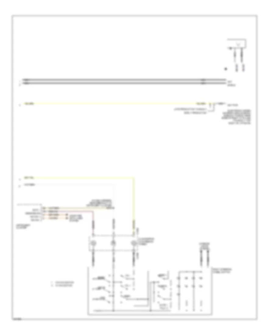 Premium Radio Wiring Diagram, without SYNC (2 of 2) for Ford Taurus Limited 2008