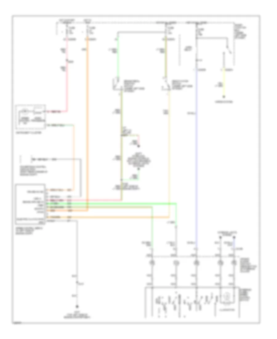 Cruise Control Wiring Diagram for Ford Taurus SE 2007
