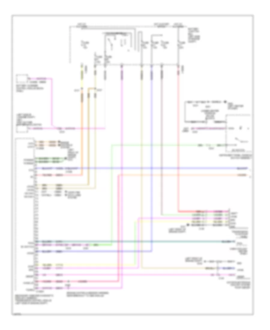 2.0L Hybrid, AT Wiring Diagram (1 of 3) for Ford Fusion SE 2014
