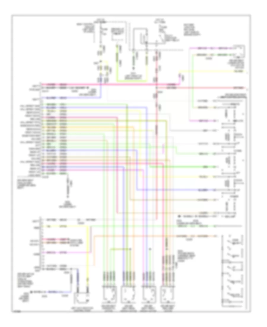 Memory Seat Wiring Diagram, Hybrid (1 of 2) for Ford Fusion SE 2014
