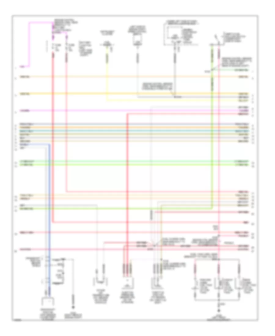 5.4L CNG, Engine Performance Wiring Diagrams (2 of 5) for Ford Pickup F250 Super Duty 2000