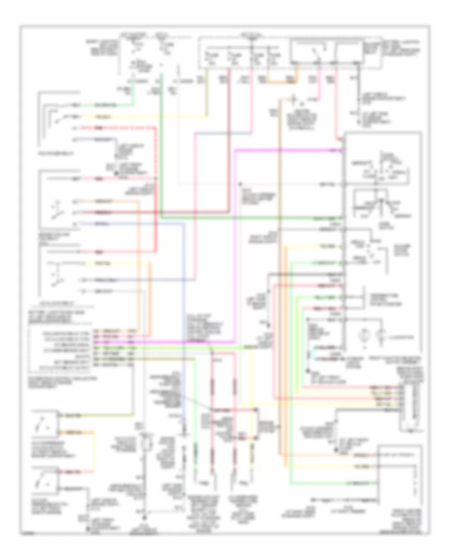 Manual AC Wiring Diagram for Ford Ranger 2006