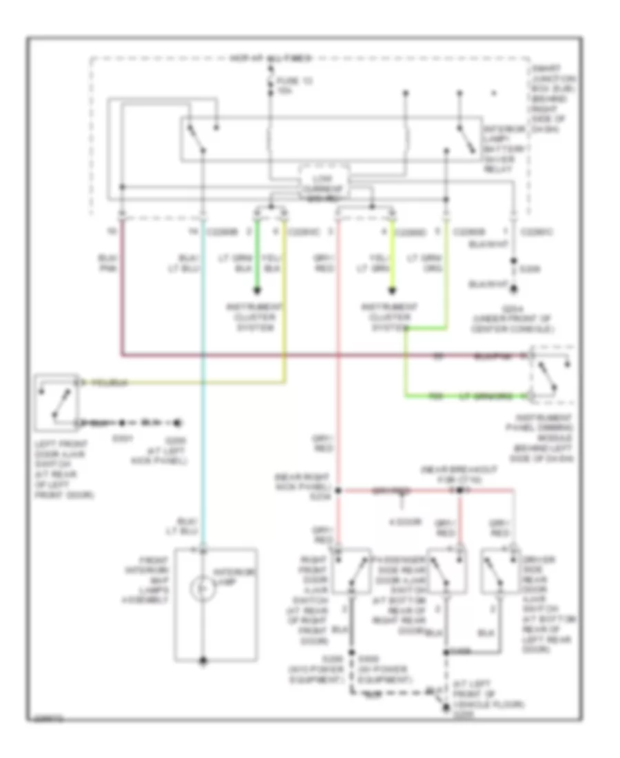 Courtesy Lamps Wiring Diagram for Ford Ranger 2006