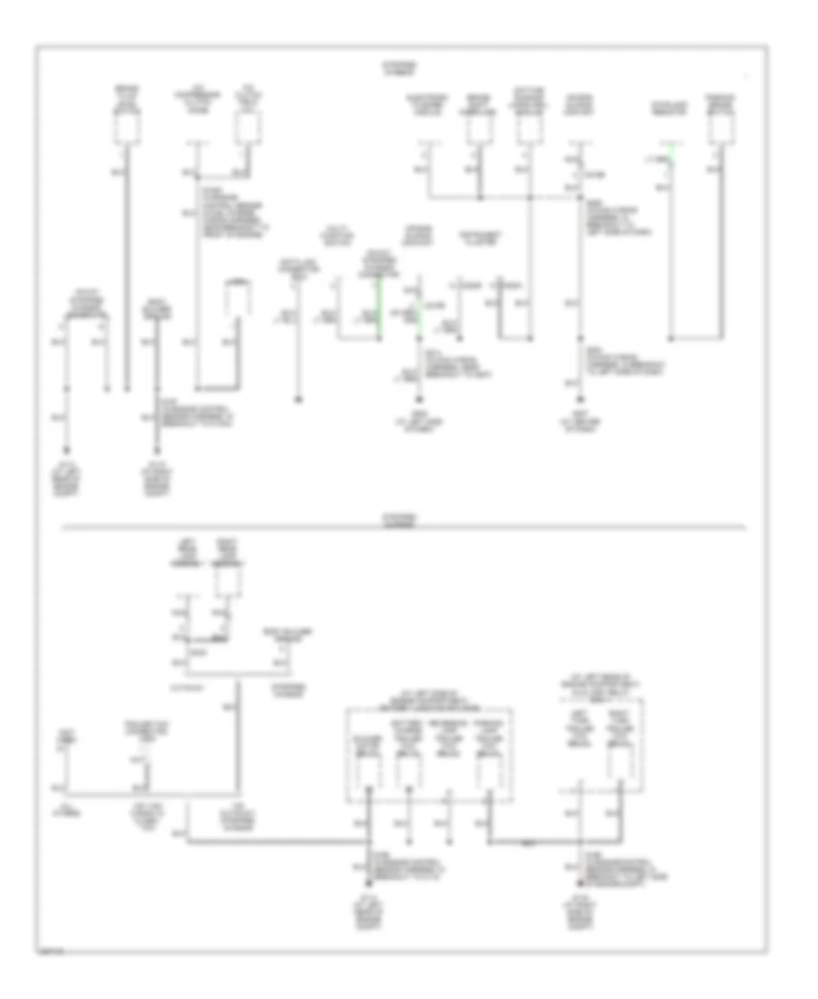 Ground Distribution Wiring Diagram 3 of 5 for Ford RV Cutaway E350 Super Duty 2006