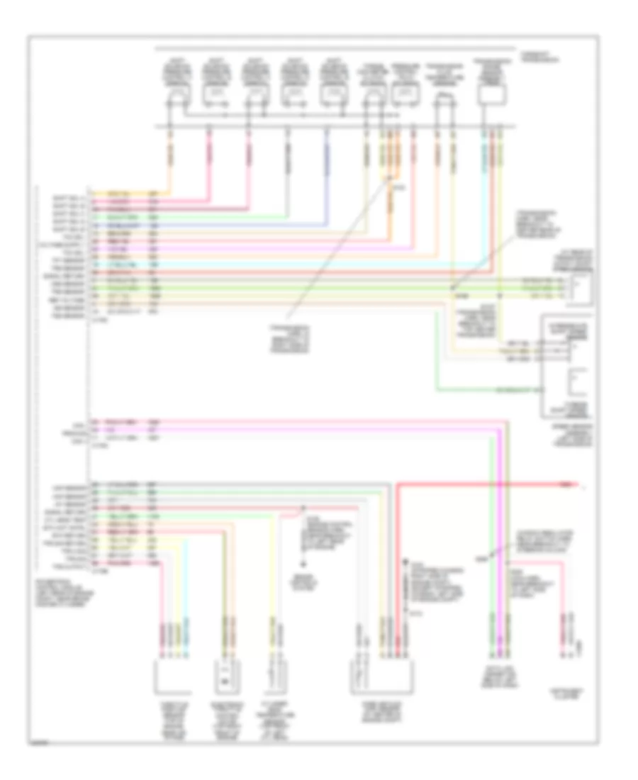 5.4L, AT Wiring Diagram, with Torqshift (1 of 2) for Ford RV Cutaway E350 Super Duty 2006