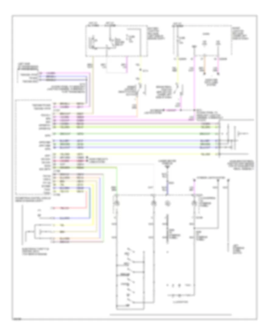Cruise Control Wiring Diagram for Ford Taurus X Limited 2008