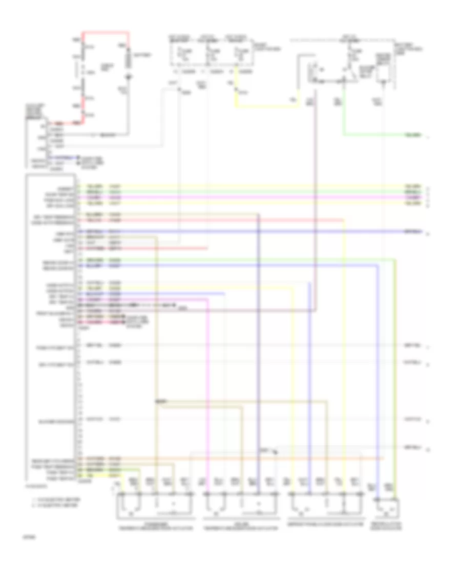Automatic A C Wiring Diagram 1 of 3 for Ford Cab  Chassis F350 Super Duty 2009