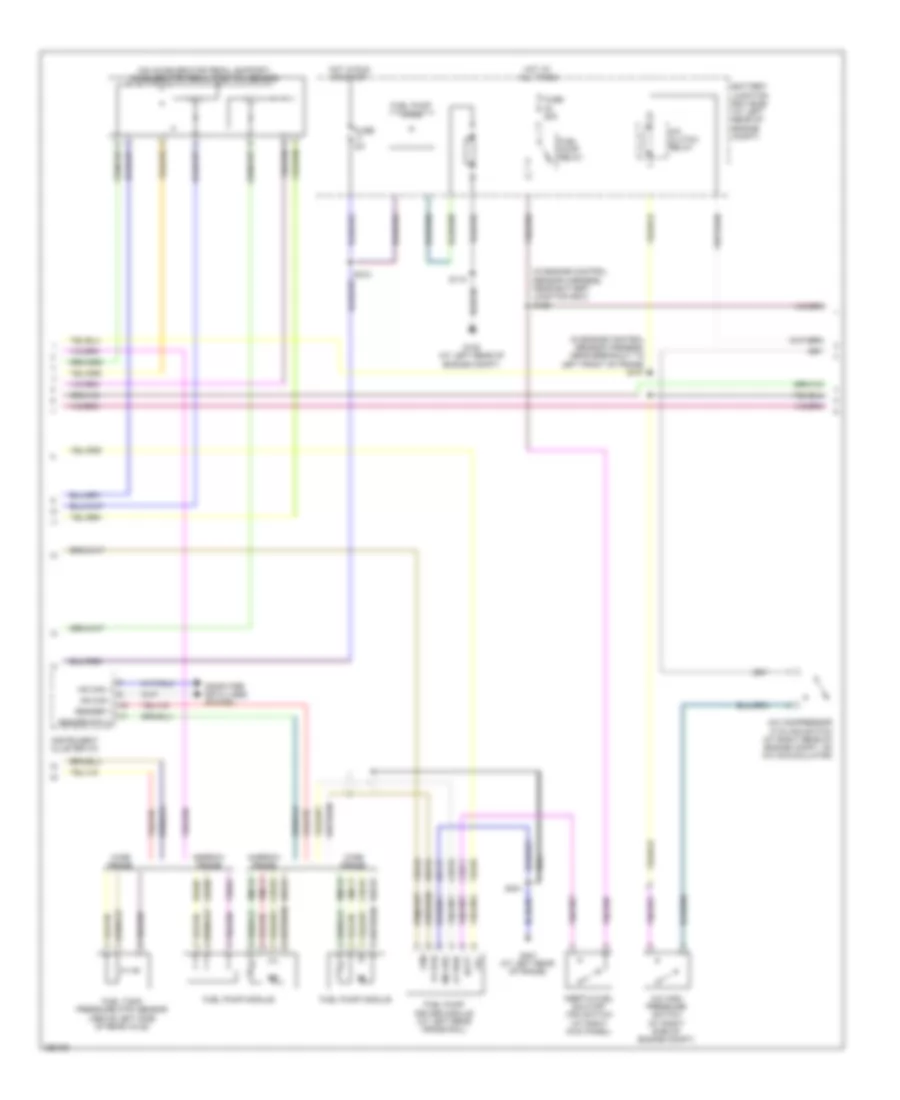 5.4L, Engine Performance Wiring Diagram (2 of 6) for Ford Cab  Chassis F350 Super Duty 2009