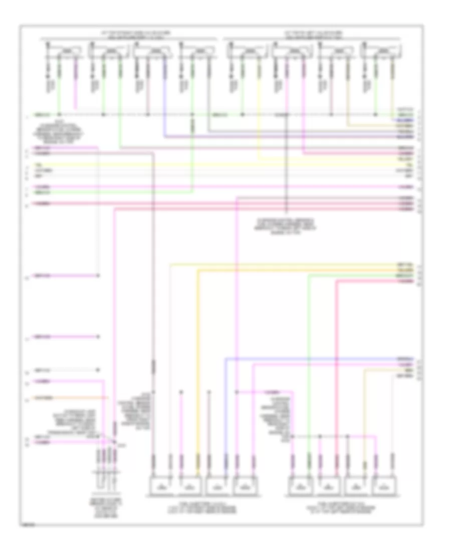 5.4L, Engine Performance Wiring Diagram (4 of 6) for Ford Cab  Chassis F350 Super Duty 2009
