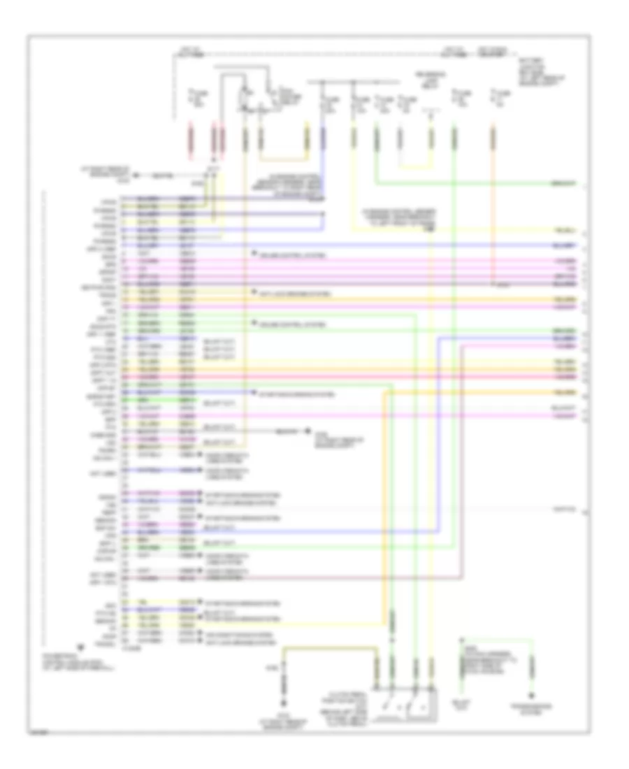 6.4L Diesel, Engine Performance Wiring Diagram (1 of 6) for Ford Cab  Chassis F350 Super Duty 2009