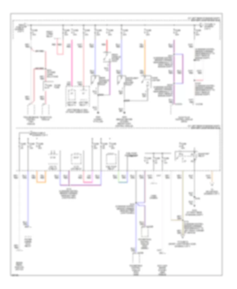 Power Distribution Wiring Diagram (3 of 7) for Ford Cab  Chassis F350 Super Duty 2009