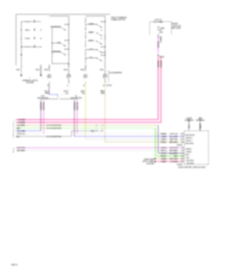 SYNC Radio Wiring Diagram 2 of 2 for Ford Cab  Chassis F350 Super Duty 2009
